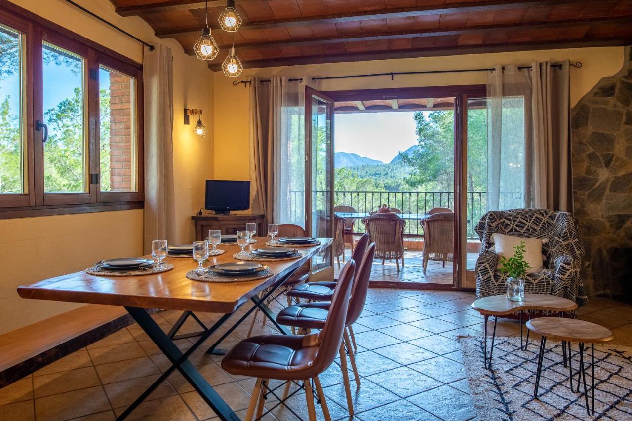 Aldeamia, Cozy Villa For 8 People, Pool, Mountain View, Beach At 8 Min Vilanova de Escornalbou Ngoại thất bức ảnh